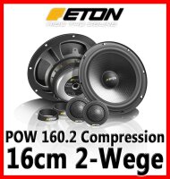 Eton POW 160.2 Compression - 16,5cm Lautsprecher - Einbauset passend für Ford S- JUST SOUND best choice for caraudio