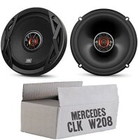 Mercedes CLK W208 Front - Lautsprecher Boxen JBL Club 6522 | 2-Wege | 16,5cm Koax Auto Einbauzubehör - Einbauset