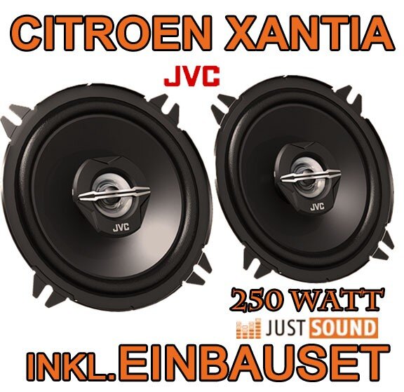 Lautsprecher hinten - JVC CS-J520 - 13cm Koaxe für Citroen Xantia - justSOUND