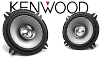 lasse W203 Heck - Lautsprecher Boxen Kenwood KFC-S1356 - 13cm Koax Auto Einbauzubehör - Einbauset passend für Mercedes C-Klasse JUST SOUND best choice for caraudio