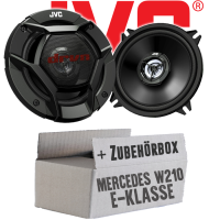 lasse W210 Heck - JVC CS-DR520 - 13cm 2-Wege Koax-Lautsprecher - Einbauset passend für Mercedes E-Klasse JUST SOUND best choice for caraudio
