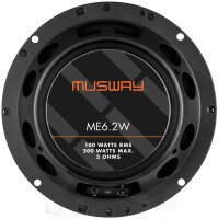 Musway ME6.2W - 16,5cm Lautsprecher Kickbass