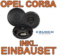 Crunch DSX62- 16;5cm Koaxsystem für Opel Corsa B; C;...