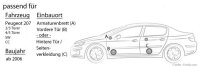 Crunch GTi62 - 16,5cm Triaxsystem v+h für Peugeot 207 - justSOUND